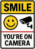 Smile You're On Camera 4x6 vinyl sticker